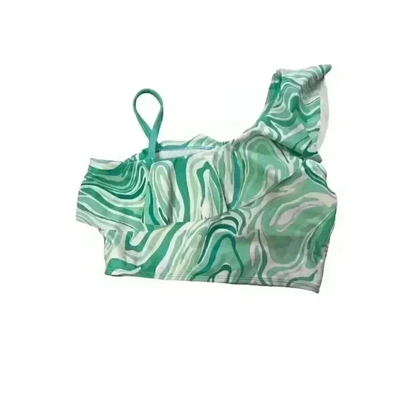 Kanu Surf Girls Avery Beach Sport One Shoulder Tankini SIZE-16 - Picture 3 of 6